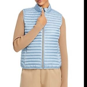 Save The Duck ultra light jacket puffer vest size 1X baby blue